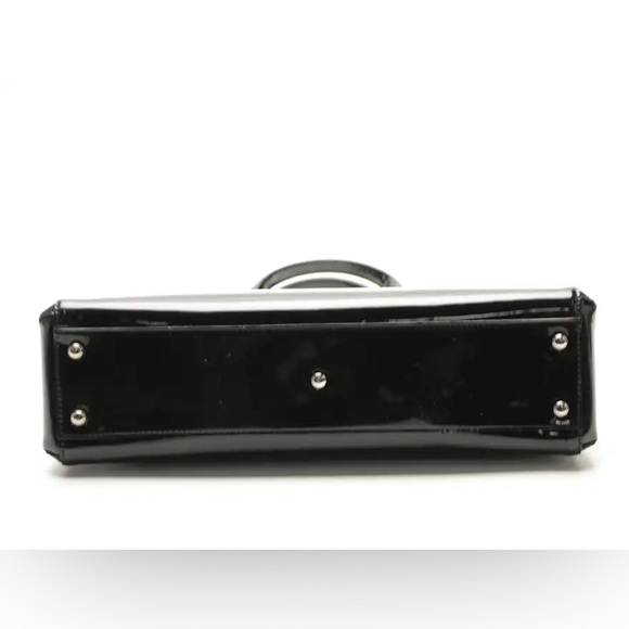 ‼️SOLD‼️Cartier Marcello de Cartier Small Handbag in Black Patent Leather - Picture 7 of 10